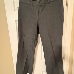 LOFT Julia Charcoal Trousers